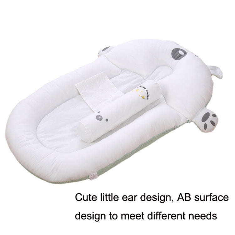 Newborn Baby Anti-startle Landing Wake-up Sleeping Cushions Spitting Milk Slope Pad(Bean Velvet B...
