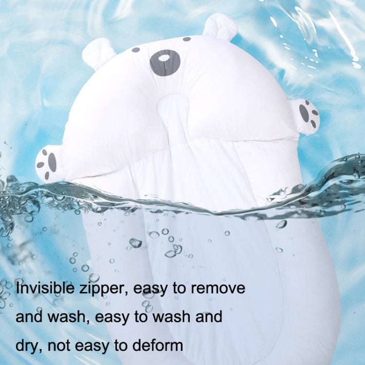 Newborn Baby Anti-startle Landing Wake-up Sleeping Cushions Spitting Milk Slope Pad(Bean Velvet B...