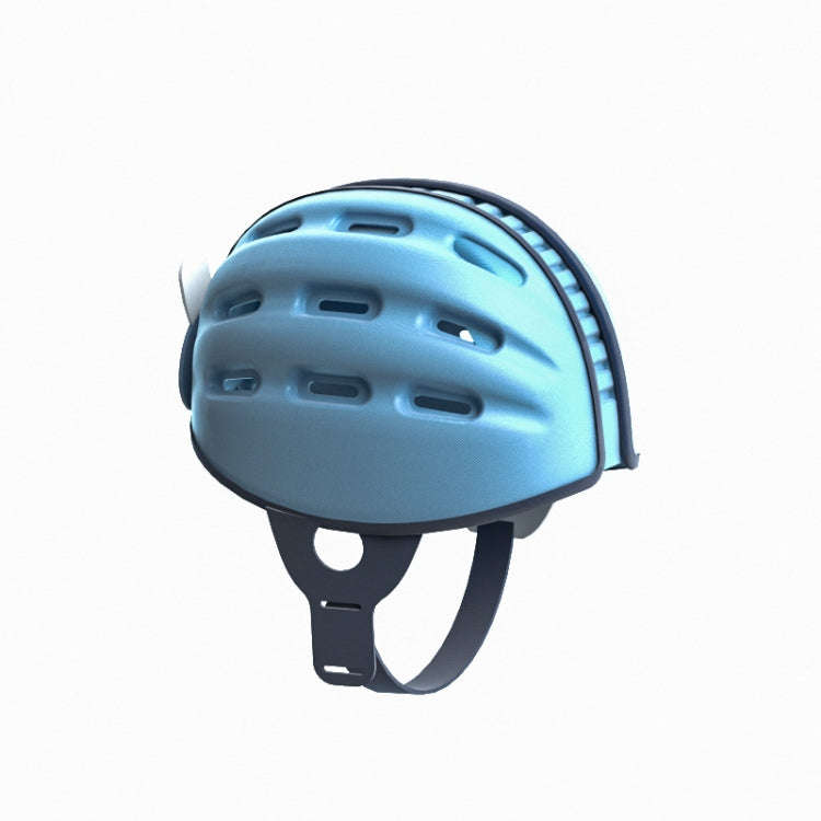 Soft Baby Helmet Safety Hat Toddler Anti-collision Protective Hat for Baby Walking(Blue Rabbit)