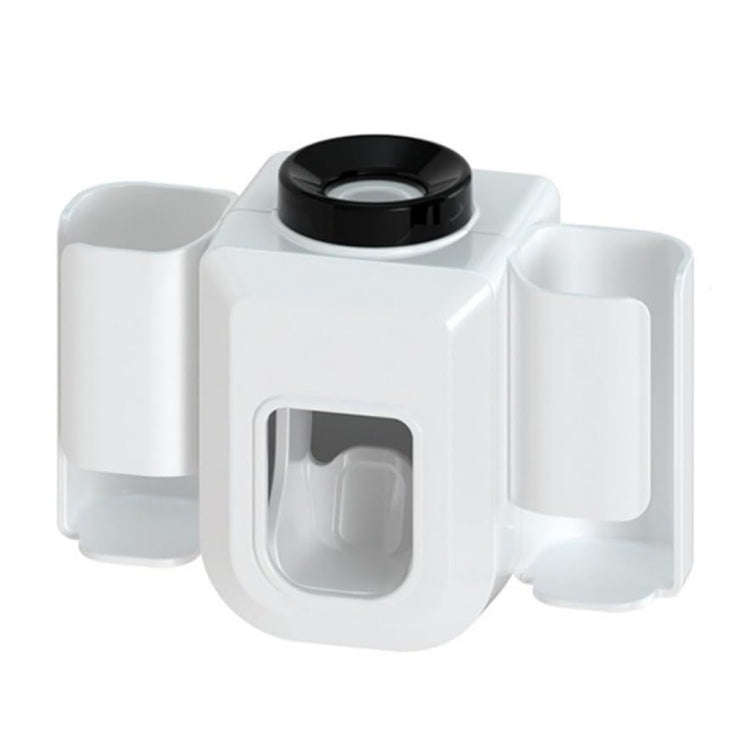 Electric Toothbrush Holder Automatic Toothpaste Squeezer Bathroom Wall Mounted Toothpaste Holder(...