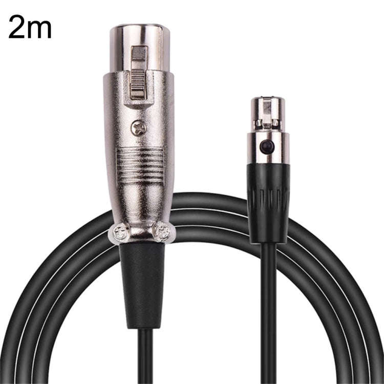 Xlrmini Caron Female To Mini Female Balancing Cable For 48V Sound Card Microphone Audio Cable, Le...
