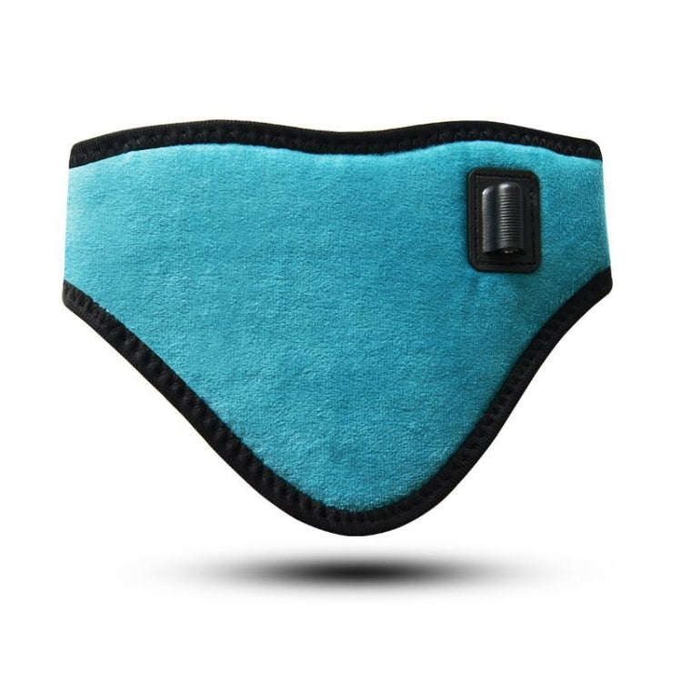 USB Electric Heating Neck Protector Graphene Neck Pain Relief Tool(Sea Green)