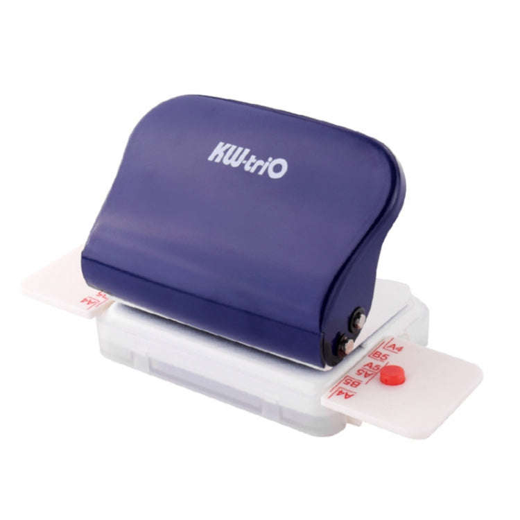 KW-TRIO 99h9 6 Holes A4 B5 Student Handmade Paper Hole Puncher(Navy Blue)