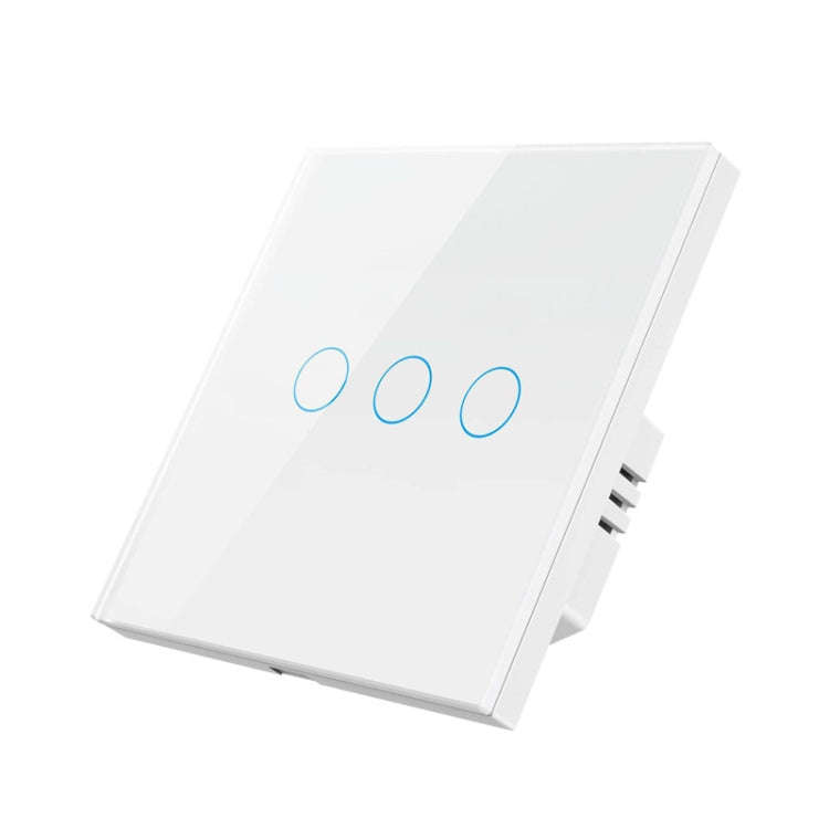 Tuya ZigBee Zero Firewire Touch Wall Remote Control Switch Light Control Voice Switch EU Plug, St...