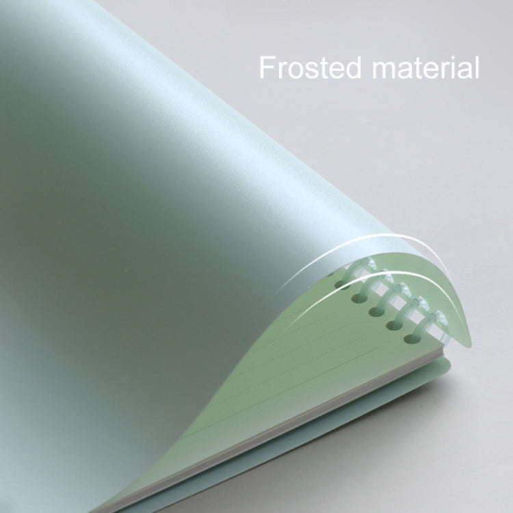 5sets Frosted Loose-Leaf Book Cover DIY Hand Book Cover, Size: B5(Green)