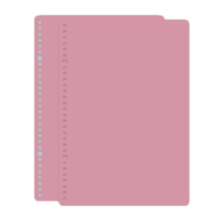 5sets Frosted Loose-Leaf Book Cover DIY Hand Book Cover, Size: A5(Lotus Color)