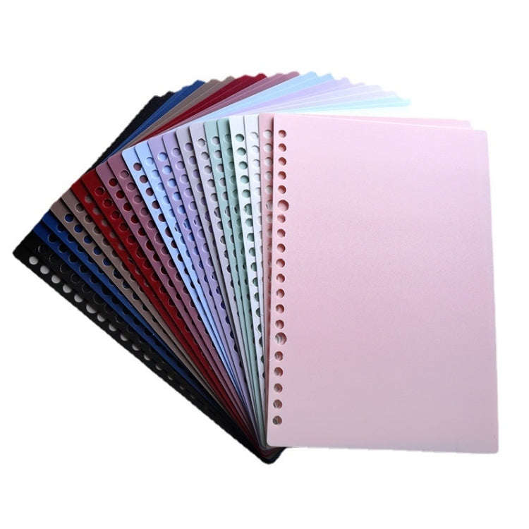 5sets Frosted Loose-Leaf Book Cover DIY Hand Book Cover, Size: A5(Lotus Color)