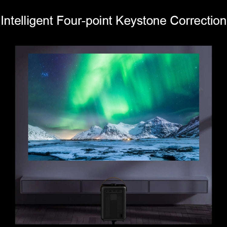 K3 1080P Home HD Portable Dual-Band 5G WiFi Smart Projector, CN Plug(Basic Version)