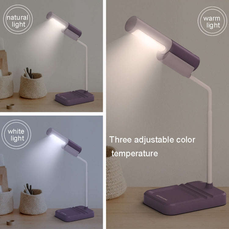 GIVELONG USB Charging Desktop Light Magnetic Base Removable Simple Eye Protection Portable Lamp(G...