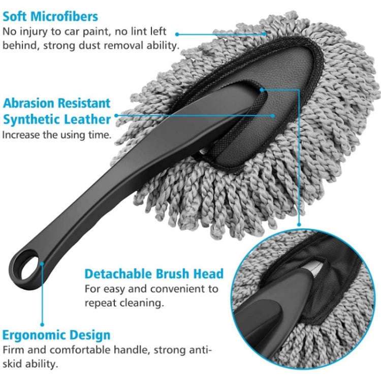 6pcs/Set Gloves Dusting Tire Brush Car Cleaning Brush Set(A Model)