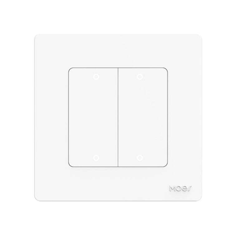 Tuya ZigBee Smart Single-fire Zero-fire Sharing Timing Voice Wall Switch EU Plug, Style: 4 Ways (...