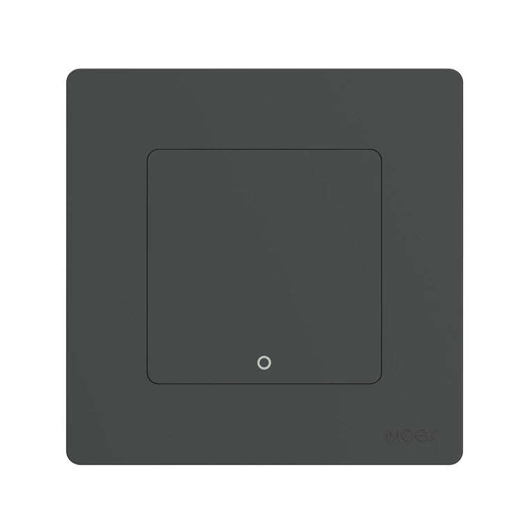 Tuya ZigBee Smart Single-fire Zero-fire Sharing Timing Voice Wall Switch EU Plug, Style: 1 Way (G...