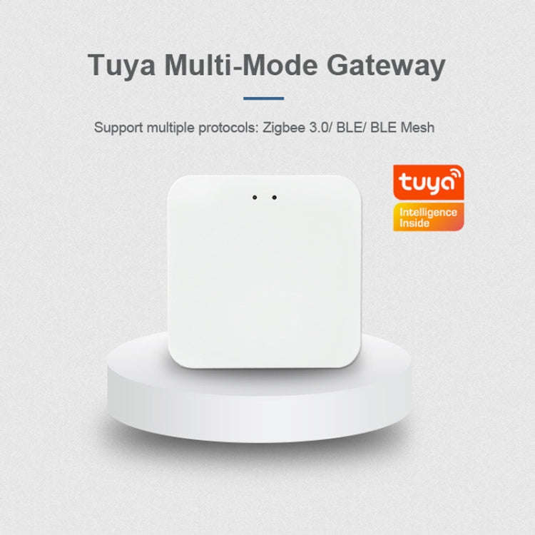 Tuya Intelligent Wireless Gateway Bluetooth Mesh+Zigbee Multimode Network Remote Control Full Hou...