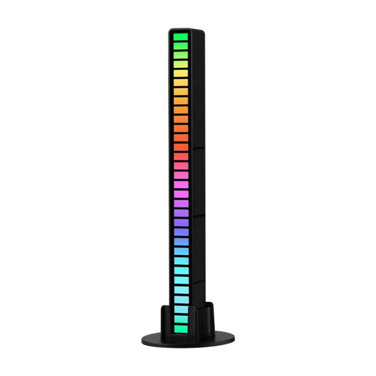 RGB Sound-controlled Rhythmic Response Lights Music Ambient LED Pick-up Lights Charging(16 Lights...