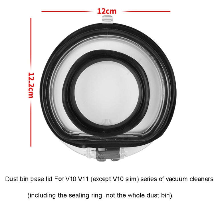 For Dyson V10 V11 Dust Bin Base Lid Vacuum Cleaner Replacement Accessories