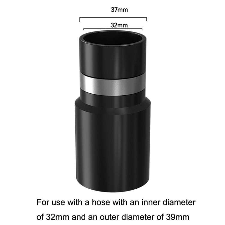 5pcs Universal Inner Diameter 32mm Vacuum Cleaner Accessories Hose Connecting Threaded Tube Wall ...