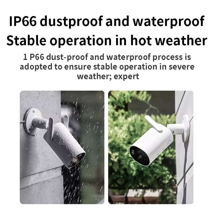 Original Xiaomi AW300 WiFi Smart Outdoor Camera 2K Full Color Night Vision IP66 Waterproof Video ...