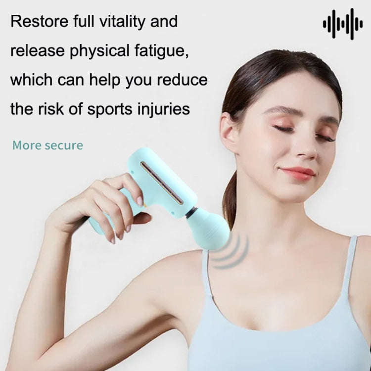 ZD8889 Mini Fascia Device Muscle Relaxation Massage Stick Handheld Vibration Portable Massager Gu...