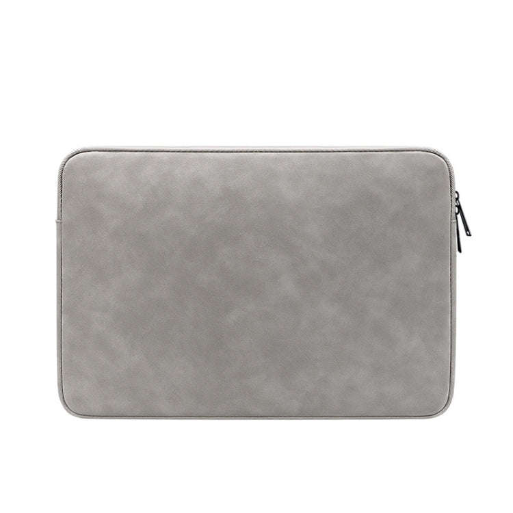 ND12 Lambskin Laptop Lightweight Waterproof Sleeve Bag, Size: 13.3 inches(Gray)