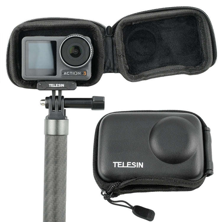 For DJI Osmo Action 3 TELESIN OA-BAG-002 Body Protective Bag Mini Storage Package Camera Accessor...