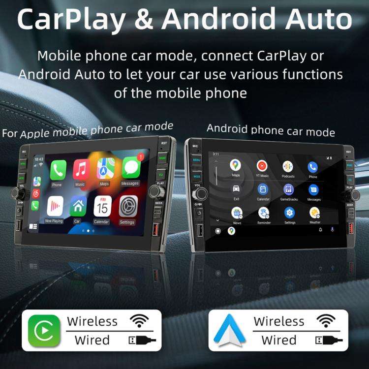 8 inch Bluetooth FM Radio Car MP5 Android Navigation Machine, Memory: 1+32G