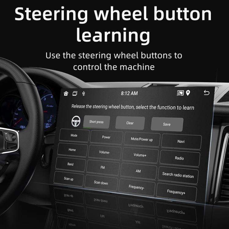 8 inch Bluetooth FM Radio Car MP5 Android Navigation Machine, Memory: 1+32G