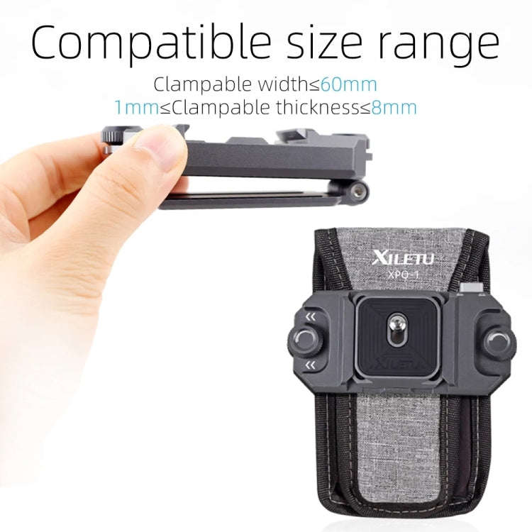 XILETU DSLR Camera Gimbal Arca Swiss Quick Release Plate Clamp,Spec: With Pad