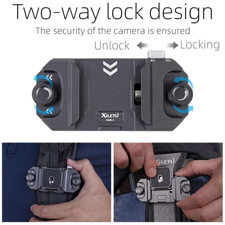 XILETU DSLR Camera Gimbal Arca Swiss Quick Release Plate Clamp,Spec: With Pad