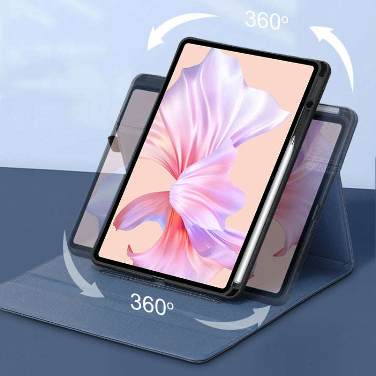For Huawei MatePad Pro 12.6 inches Microfiber Lambskin Rotatable Magnetic Tablet Protective Cover...
