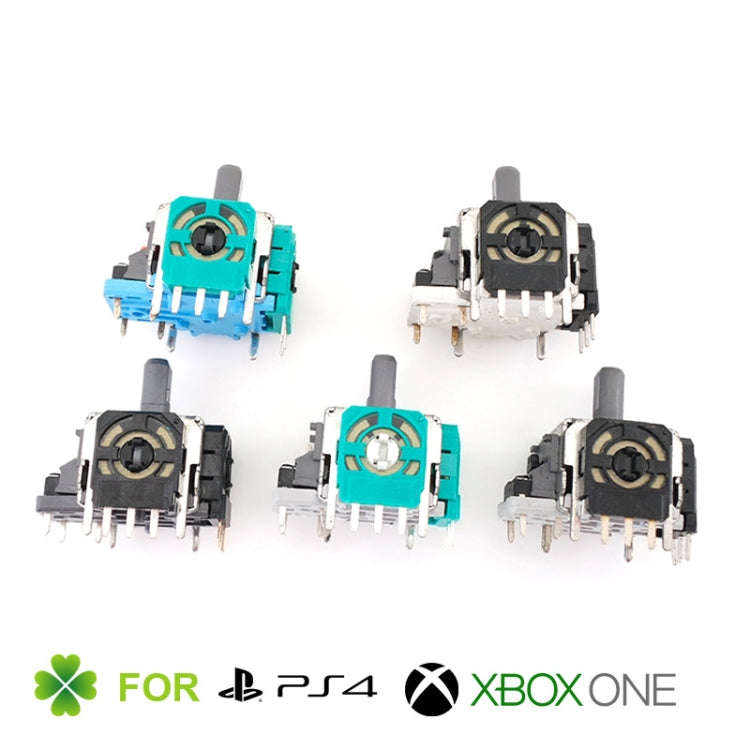 For Sony PS4 / MicroSoft XBOX One ML-ps4007 Handle 3D Joystick, Color: Blue Gray Bottom