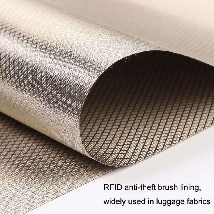 ZD-LG-008 Lingge Anti-radiation Signal Shielding Lining EMF / EMI / RF / RFID Soft Cloth, Size: 1m