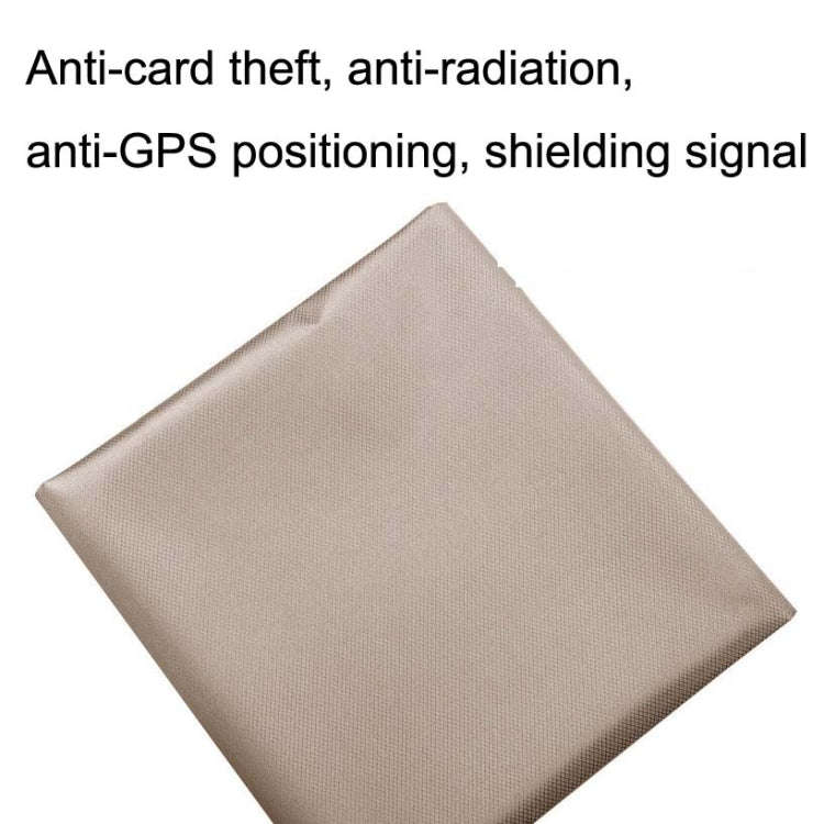 ZD-LG-008 Lingge Anti-radiation Signal Shielding Lining EMF / EMI / RF / RFID Soft Cloth, Size: 3m