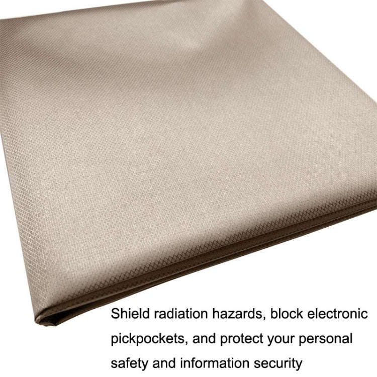 ZD-LG-008 Lingge Anti-radiation Signal Shielding Lining EMF / EMI / RF / RFID Soft Cloth, Size: 3m