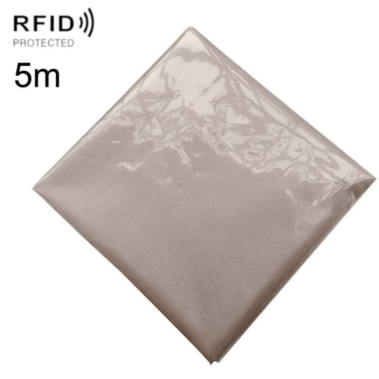 ZD-LG-008 Lingge Anti-radiation Signal Shielding Lining EMF / EMI / RF / RFID Soft Cloth, Size: 5m