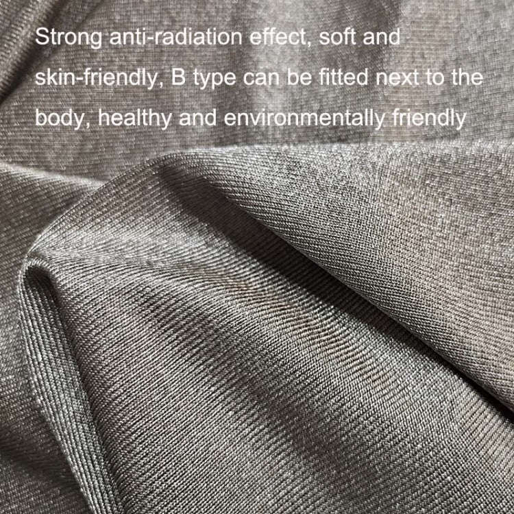 ZDY-1 Knitted Sterling Silver Fiber Silver Ion Soft Anti-radiation Fabric Antibacterial Mask Stre...