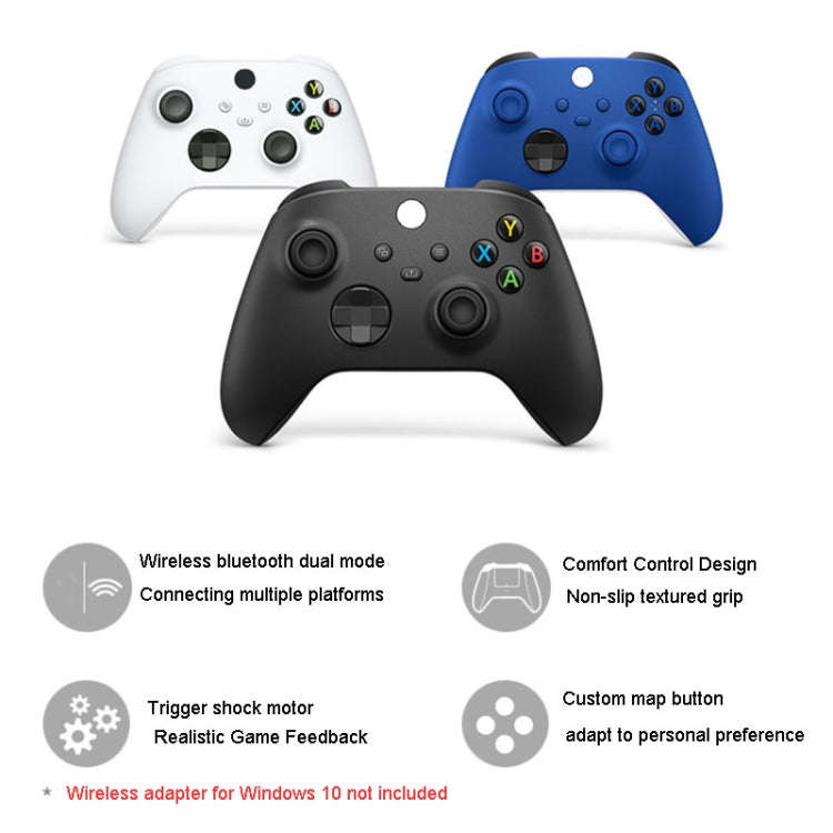 For Xbox Series X/S Bluetooth Wireless Controller Gamepad Joystick(Yellow)
