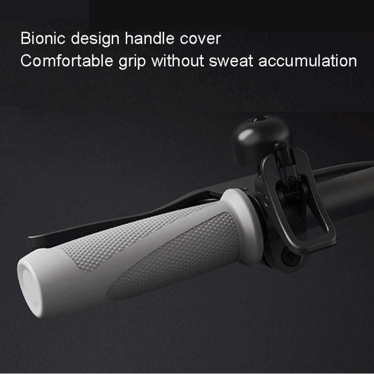 For Ninebot F30/F40 1pair Electric Scooter Silicone Handlebar Cover(Gray)