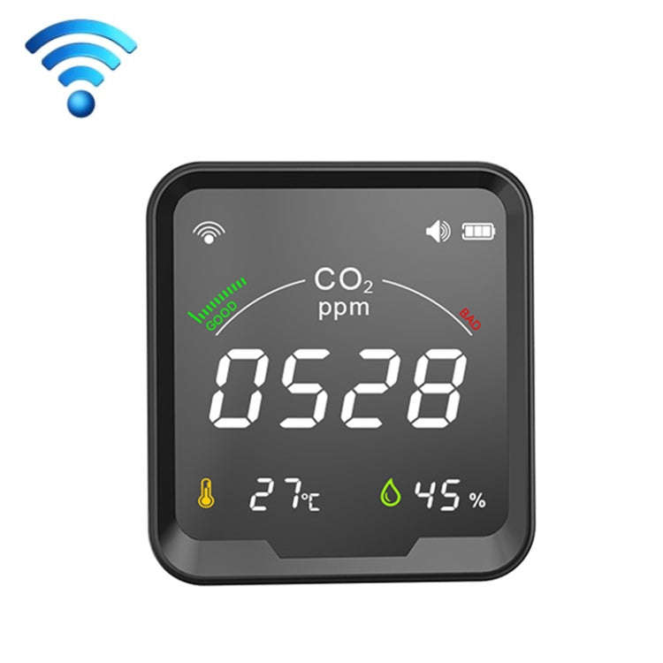 PTH-9CW Wifi Intelligent Infrared CO2 Detector Air Quality Detector Home Temperature And Humidity...
