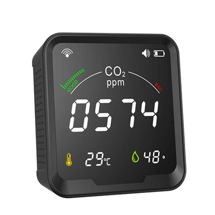 PTH-9CW Wifi Intelligent Infrared CO2 Detector Air Quality Detector Home Temperature And Humidity...