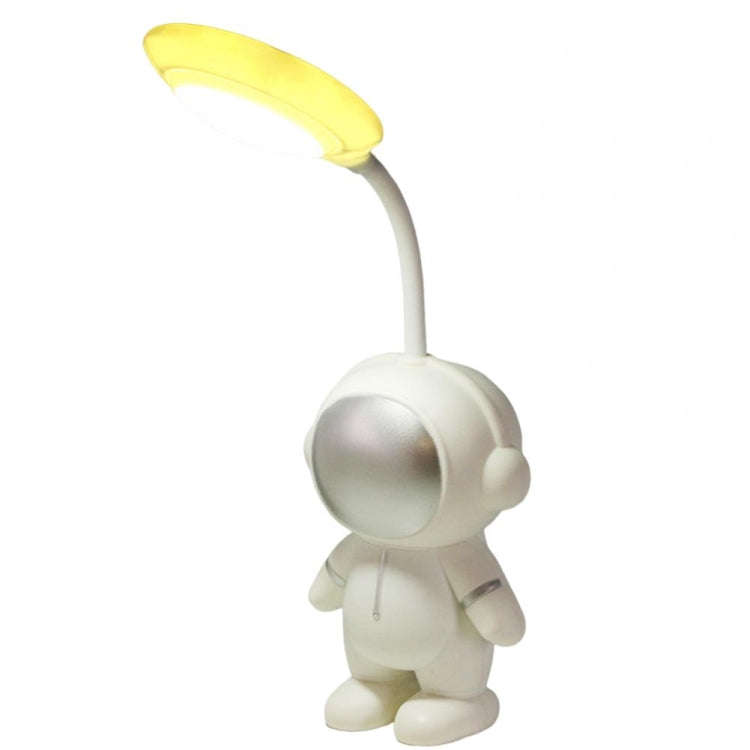 L-220903 Astronaut Eye Protection Study Lamp LED Rechargeable Reading Light(White)