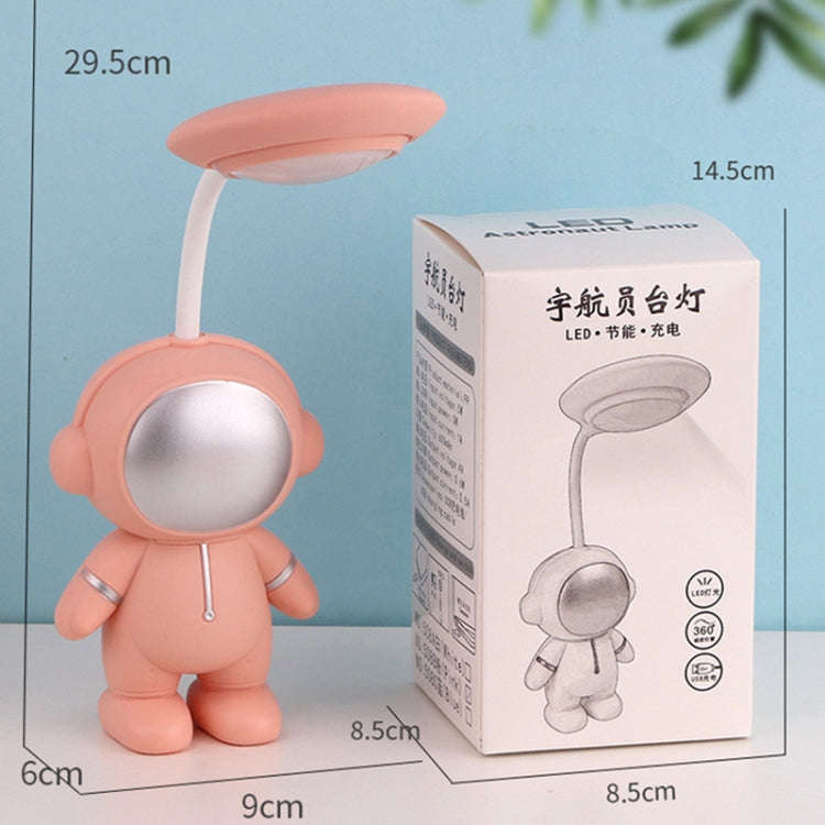 L-220903 Astronaut Eye Protection Study Lamp LED Rechargeable Reading Light(Blue)
