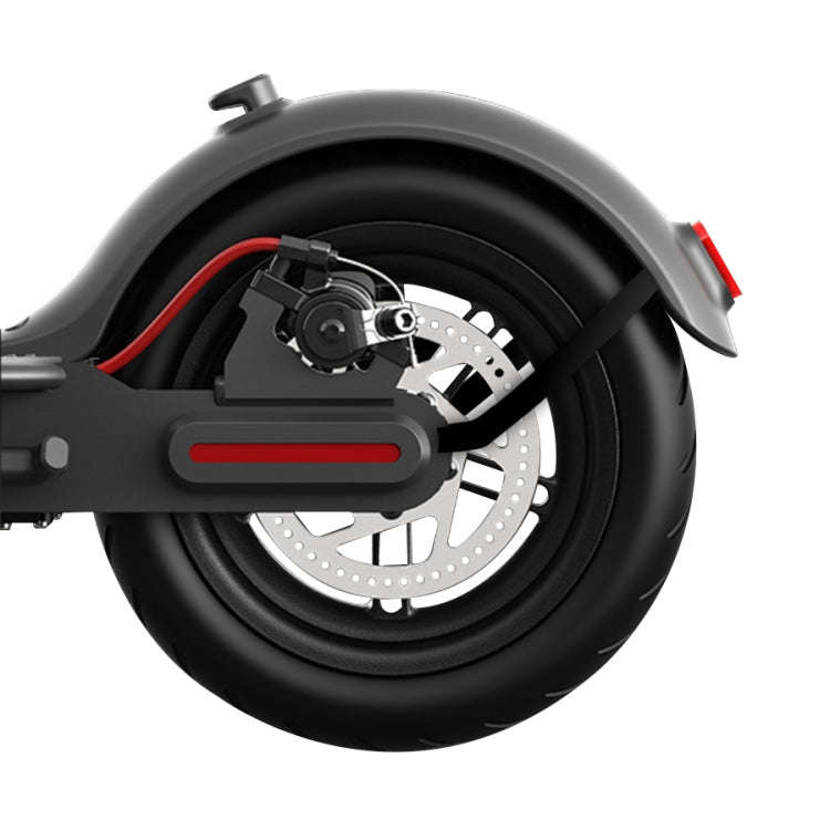 For Xiaomi M365 Electric Scooter Accessories, Fender+Bracket+Taillight, Color: Black Without Wrench