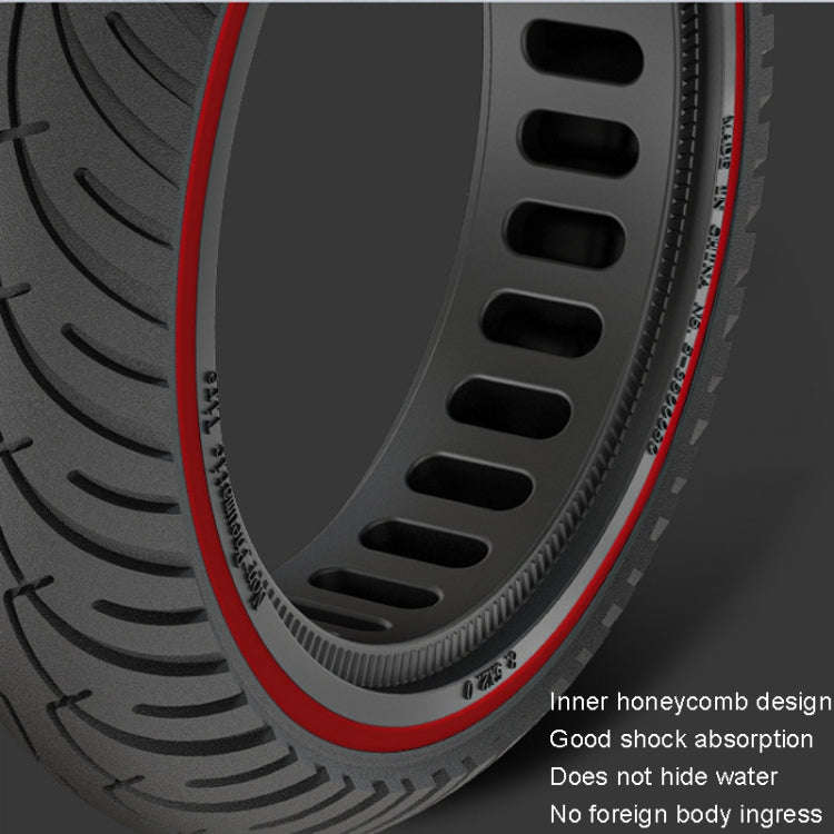Electric Scooter 8.5 inch Honeycomb Solid Tire For Xiaomi M365/M365 Pro /1S/Pro2/Essential(Red)