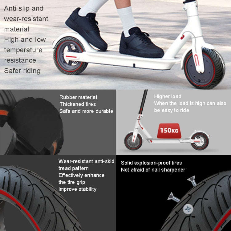 Electric Scooter 8.5 inch Honeycomb Solid Tire For Xiaomi M365/M365 Pro /1S/Pro2/Essential(Red)