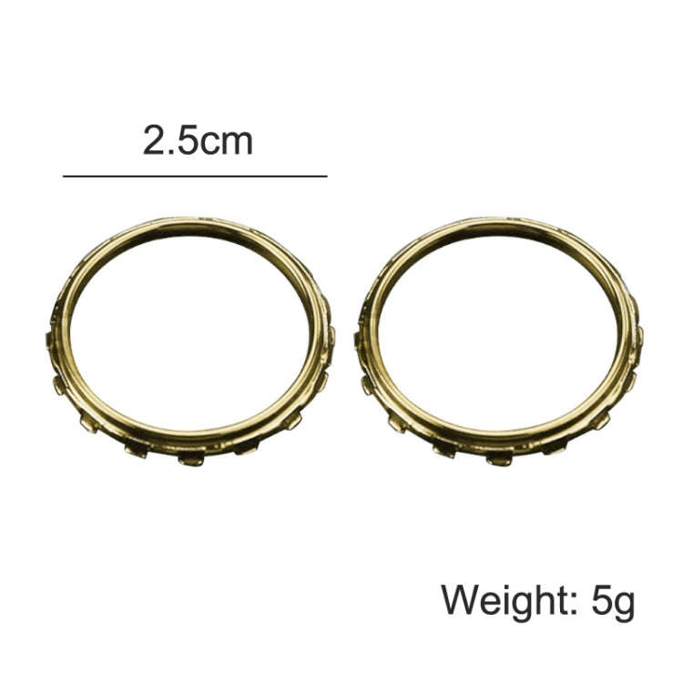 For Xbox One Elite 1pair 3D Replacement Ring Handle Accessories, Color: Blue Plating