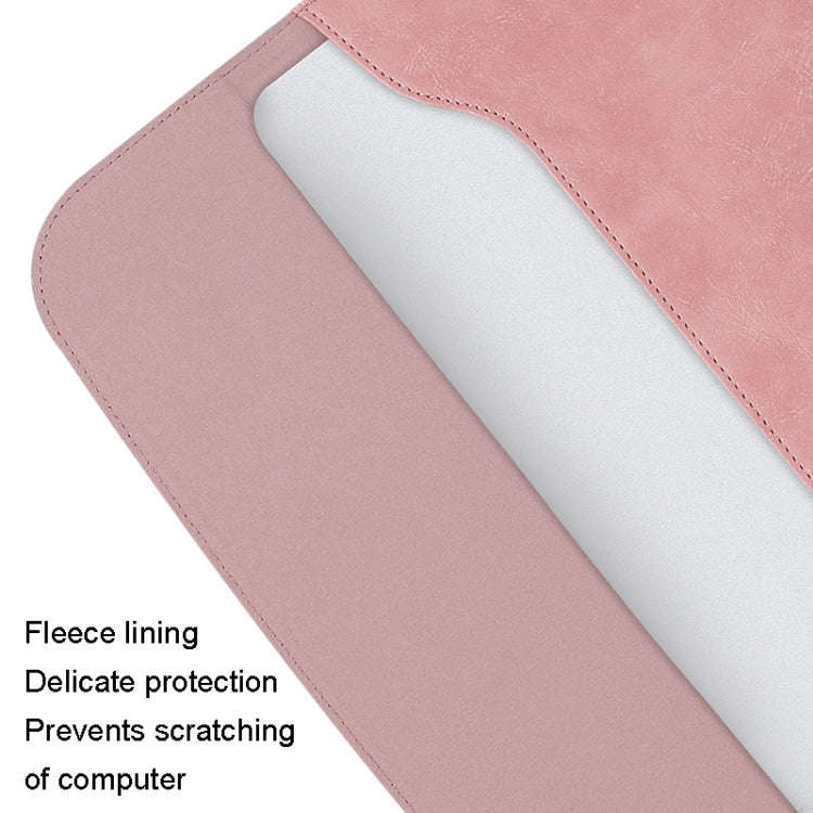 A20 Laptop Bag Magnetic Suction Slim Tablet Case Inner Bag, Size: 13.3/14 inch(Royal Blue)