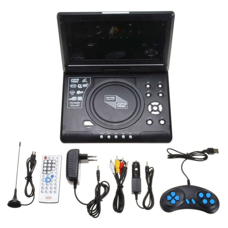 8.5 Inch LCD Screen Portable EVD Multimedia Player Play-watching Machine(US Plug)