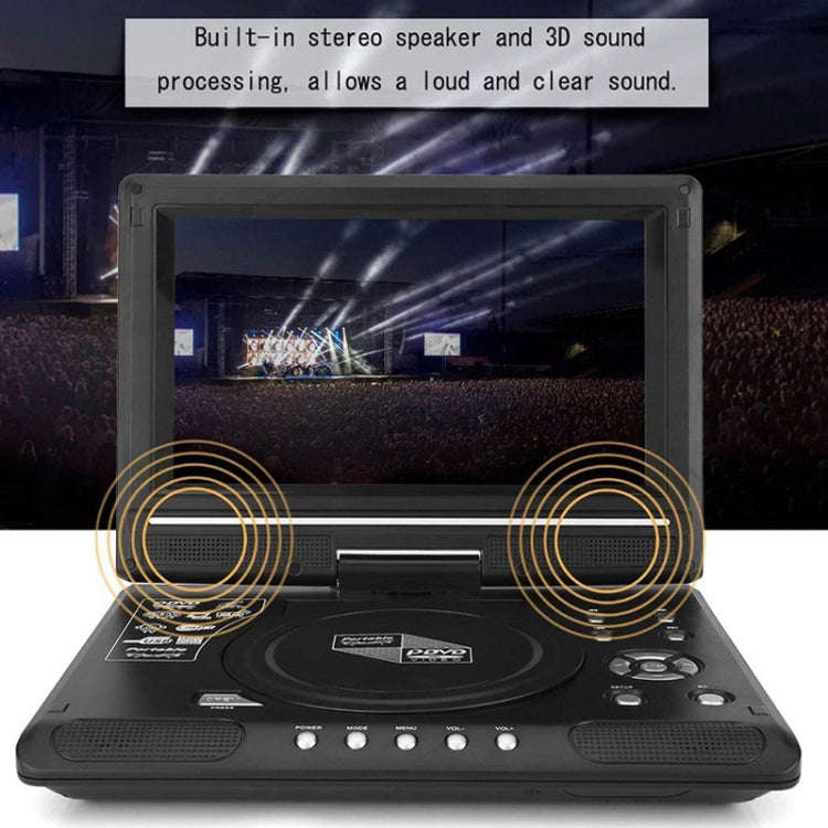 8.5 Inch LCD Screen Portable EVD Multimedia Player Play-watching Machine(US Plug)