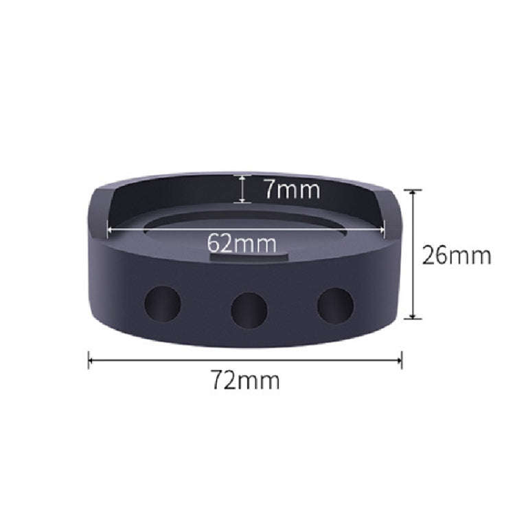 4pcs/set Refrigerator Base Rubber Anti-Sliding Pad Furniture Heightening Feet Pad