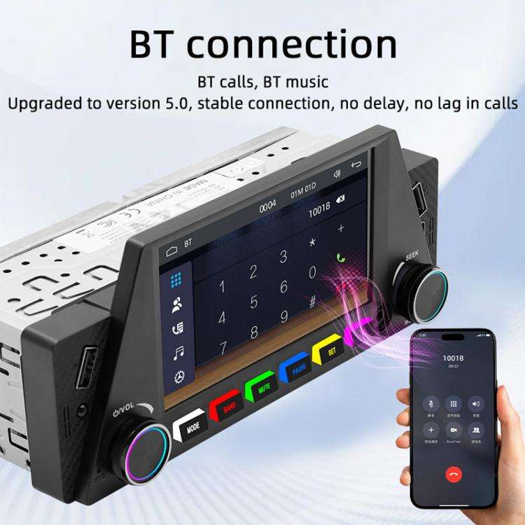 4.7 inch AUTO/CarPlay Navigation Bluetooth FM Radio Car MP5 Marquee(161W)